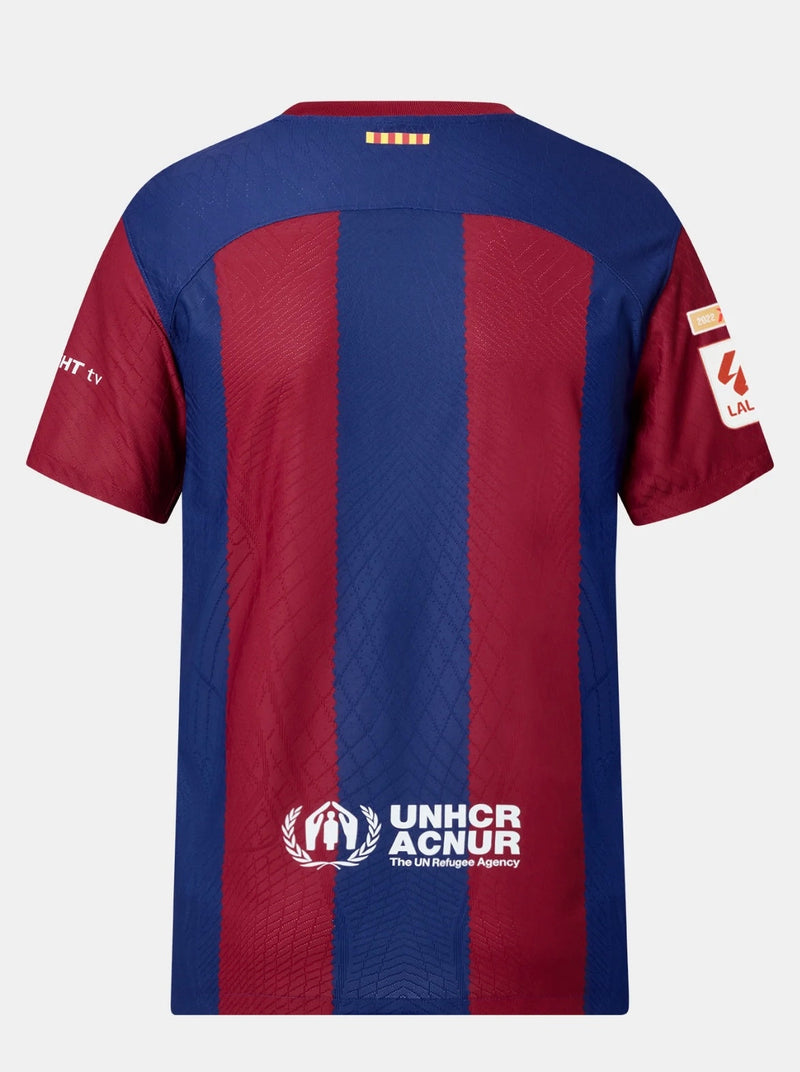 JERSEY FC BARCELONA x THE ROLLING STONES 23/24 Spelersversie - Gelimiteerde editie - Met patch LaLiga-winnaars