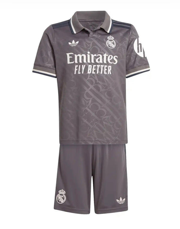 Jersey and Short Pants for Kids Real Madrid Third 24/25