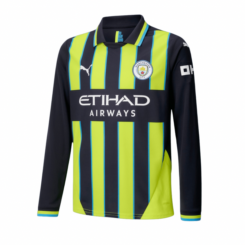 Shirt Manchester City Uit 24/25 - Lange Mouw