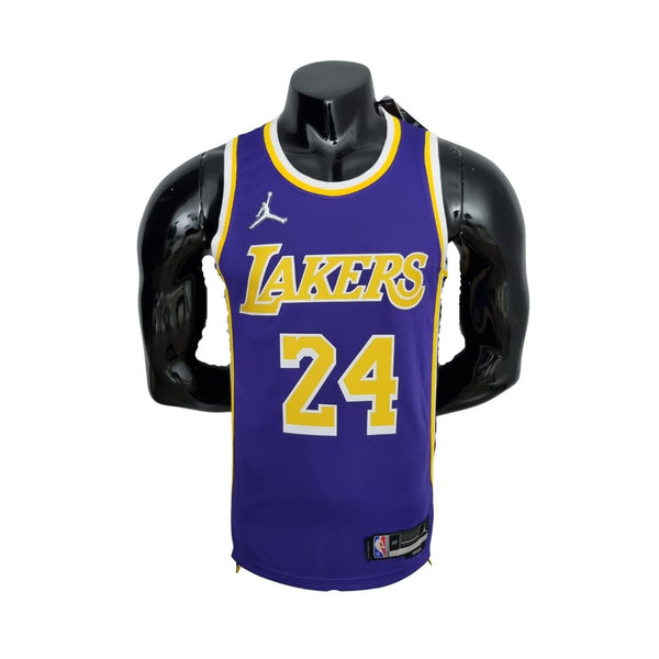 75e verjaardag BRYANT#24 Los Angeles Lakers Jordan paars NBA-shirt