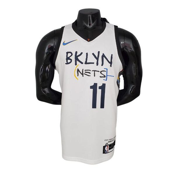 Jersey NBA IRVING#11 Brooklyn Nets Graffiti White