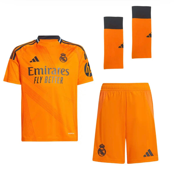 Jersey en korte broek voor kinderen Real Madrid Uit 24/25 Met kousen