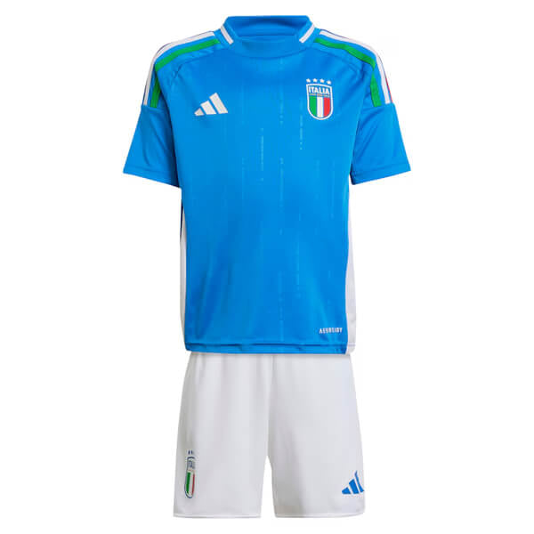 Kids Jersey and Shorts Italy Home 24/25