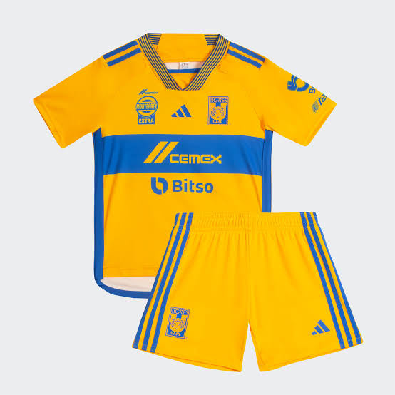 Kids Jersey and Shorts TIGRES UANL HOME 23/24