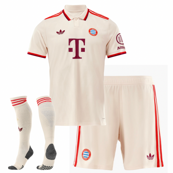 Kinderen Shirt en Shorts Bayern de Múnich Derde 24/25 - Met kousen