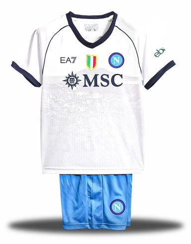 Jersey and Short Pants for Kids Napoli Away 23/24