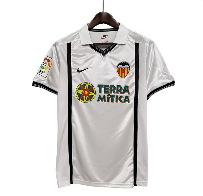 Jersey retro Valencia 2001 first Equipment – With Patch