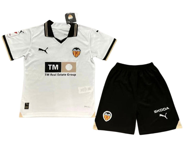 Jersey en Shorts voor kinderen Valencia CF 23/24