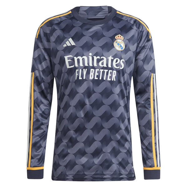 Jersey Real Madrid Long Sleeve Away 23/24