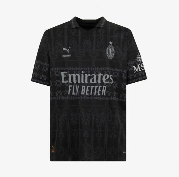 AC Milan X PLEASURES Jersey 2023/24 – DARK VERSION