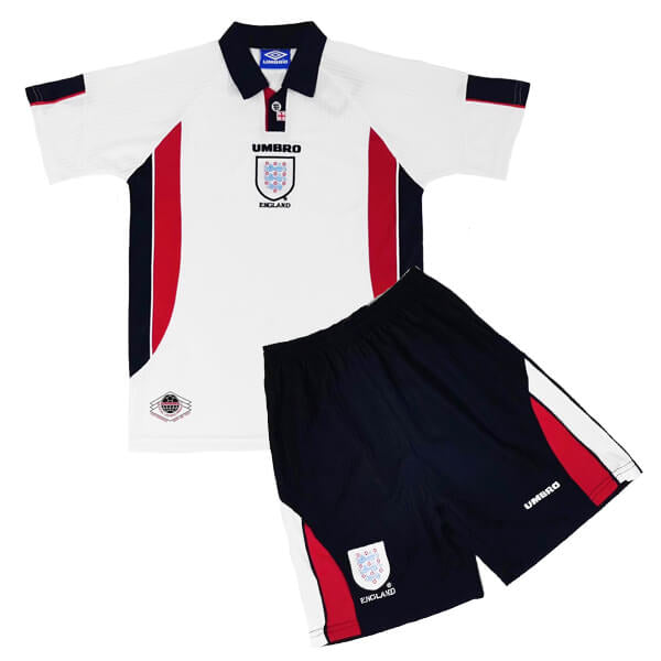 Jersey en Shorts voor Kinderen Engeland Retro 1998