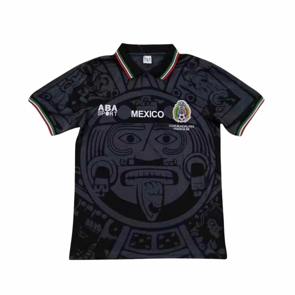 Jersey Retro 1998 Mexico Zwart