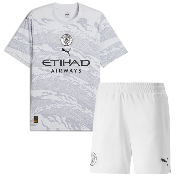 Manchester City Kids-shirt en shorts 23/24