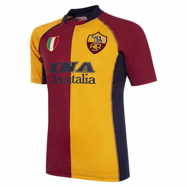 Jersey Retro Roma 2001-2002 Primera-uitrusting