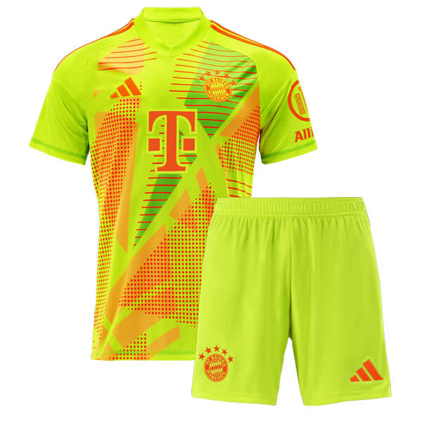 Jersey And Shorts Goalkeeper Kids Bayern Munich 24/25