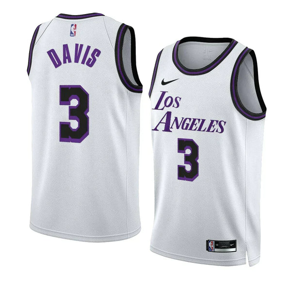 Jersey NBA City-editie - Lakers 22/23 DAVIS #3