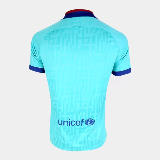 Jersey FC Barcelona retro 19/20 Man - Turquoise Blue