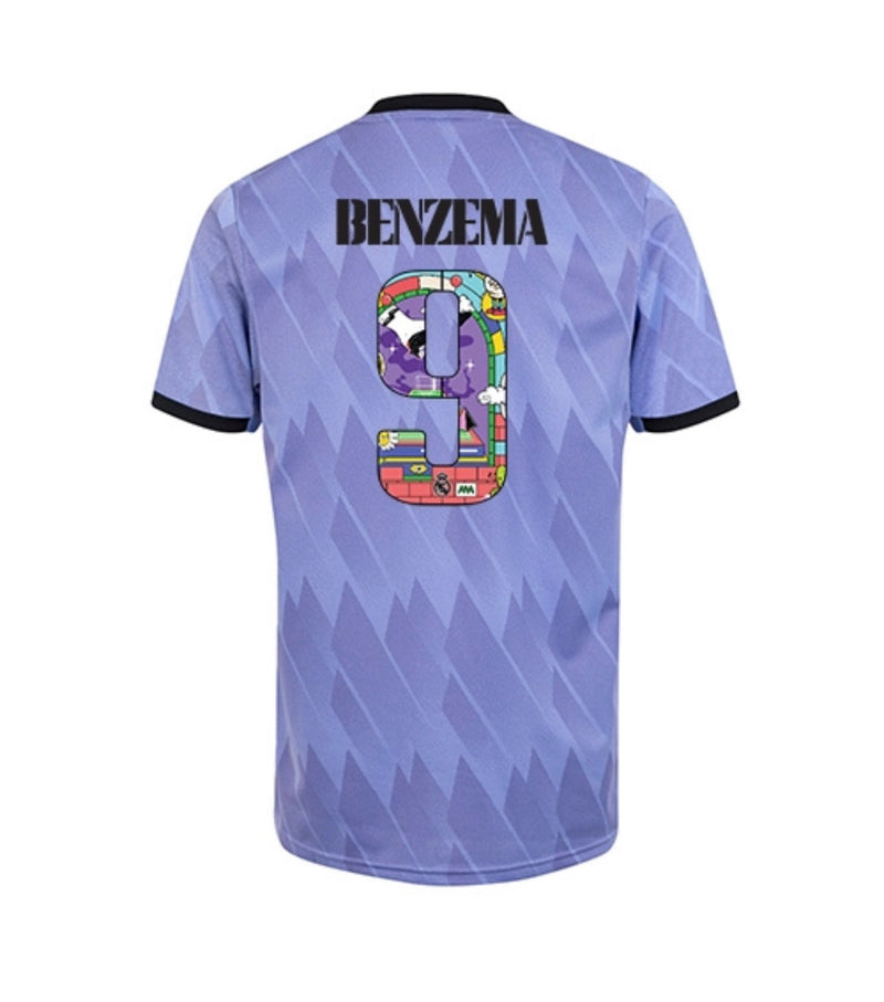 Benzema Real Madrid Uitshirt 22/23 - Gelimiteerde Editie