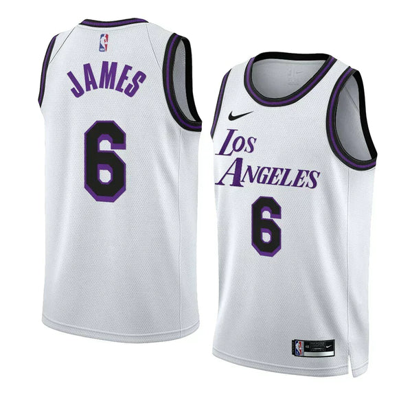 Jersey NBA City Edition - Lakers 22/23 JAMES #6