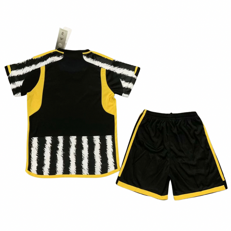 Juventus Home Kids Jersey and Shorts 23/24