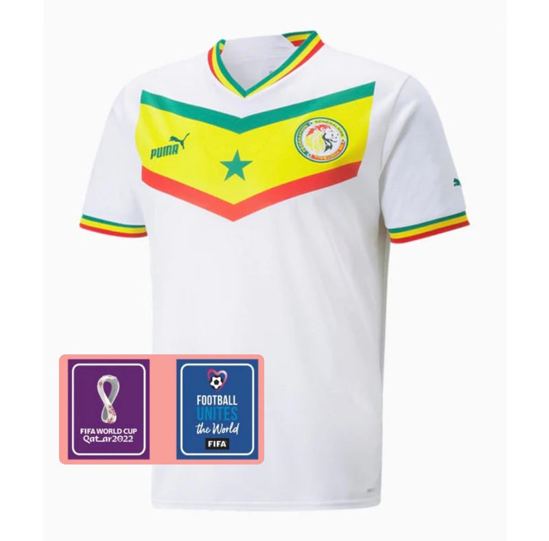 Jersey Senegal l 2022 - Patch Wereldbeker