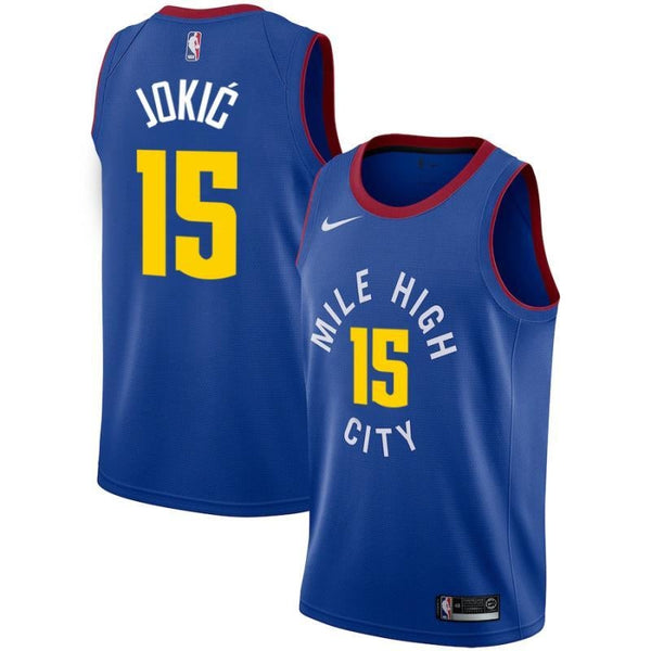 Jersey NBA - Denver Nuggets City-editie - Jokic #15