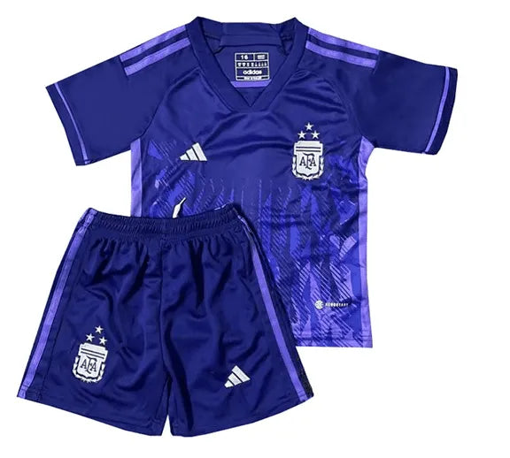 Jersey and Shorts For Kids Argentina - 3 STARS - 22/23