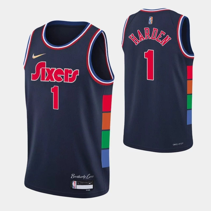 Jersey NBA 75ºaniversario City Edition - Philadelphia 76ers 21/22 HARDEN