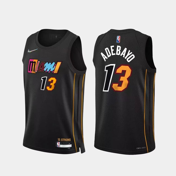 Jersey NBA Swingman - Miami Heat- City Edition 21-22 75th - Adebayo #13