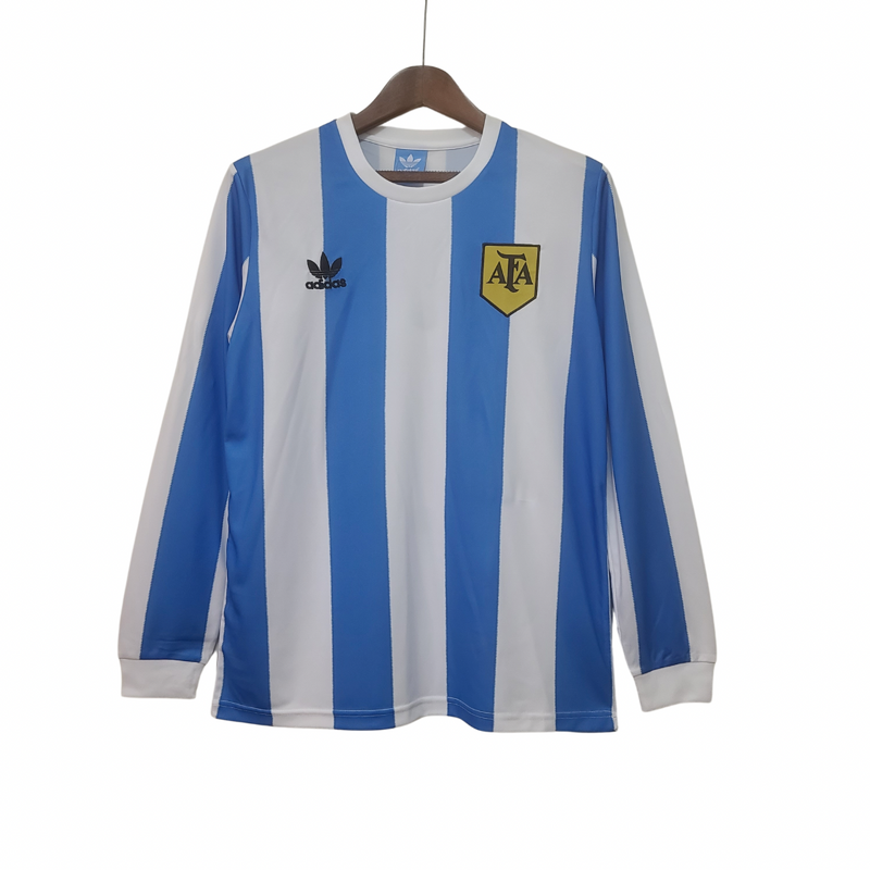 Jersey Retro 1978 Lange Mouw Argentinië