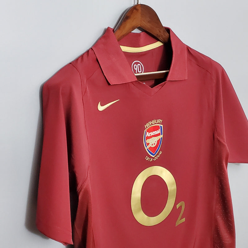 Jersey Retro 05/06 Arsenal Home