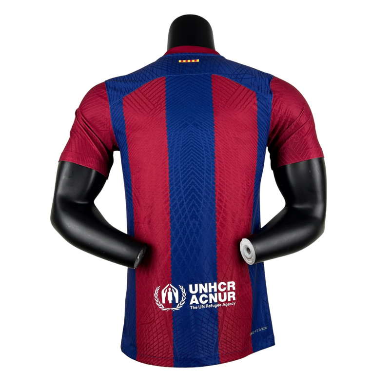 Jersey FC Barcelona Home 23/24 Player Version - With LaLiga patch