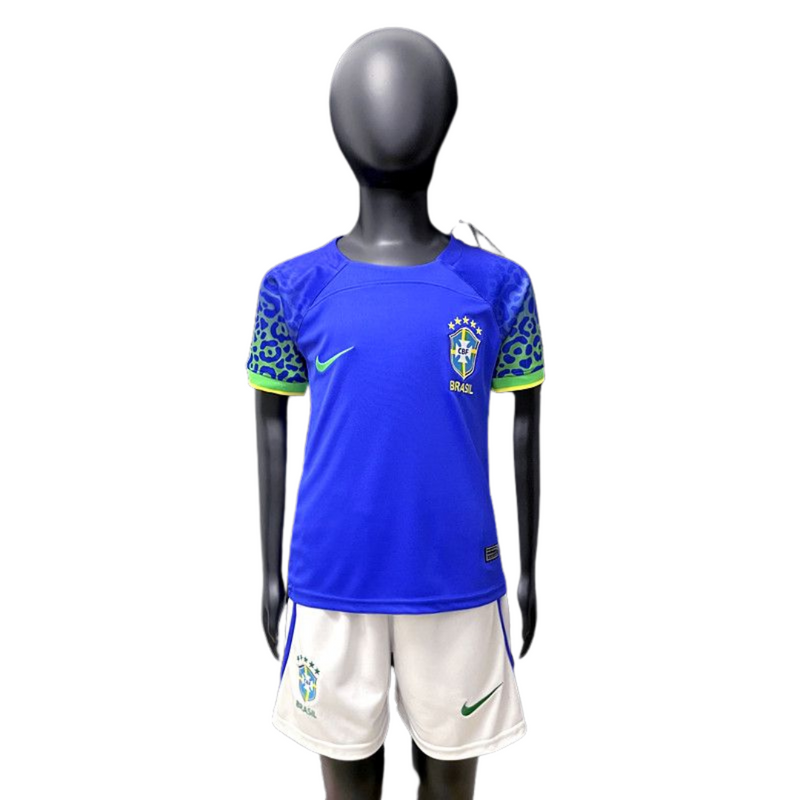 Kids Jersey and Shorts Brazil 22/23