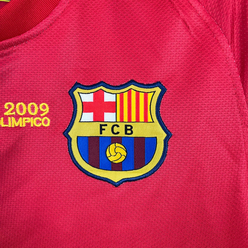 Jersey Retro Barcelona 2008/09 UEFA Champions League Local - With Patch