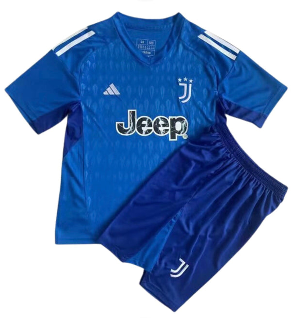 Juventus Goalkeeper Jersey and Shorts for Kids 23/24