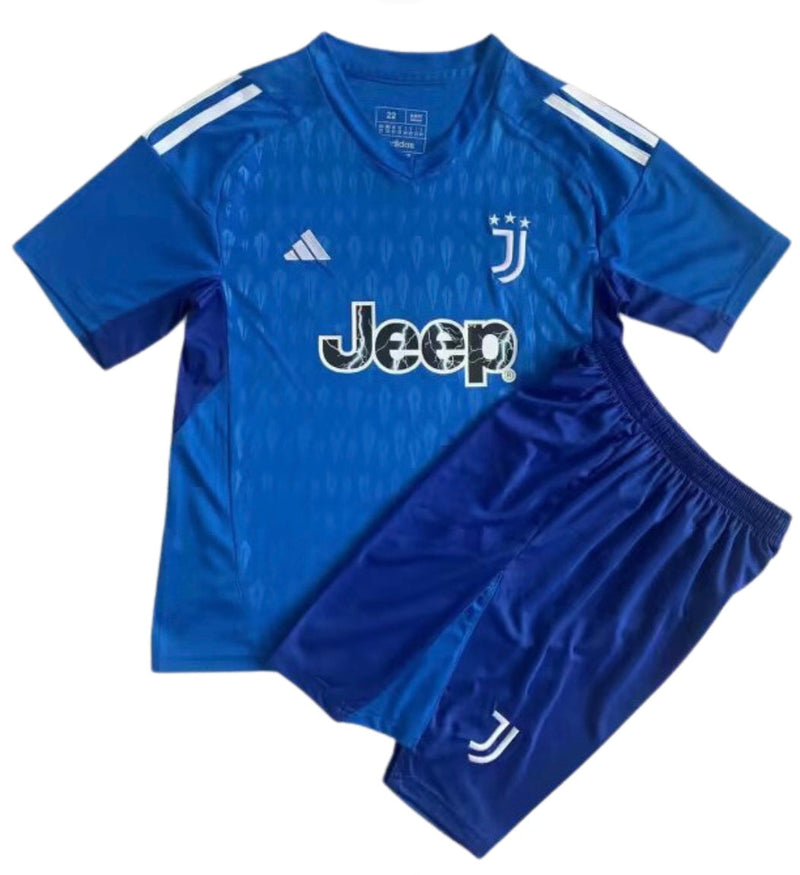 Juventus Keepersshirt en Shorts voor Kinderen 23/24