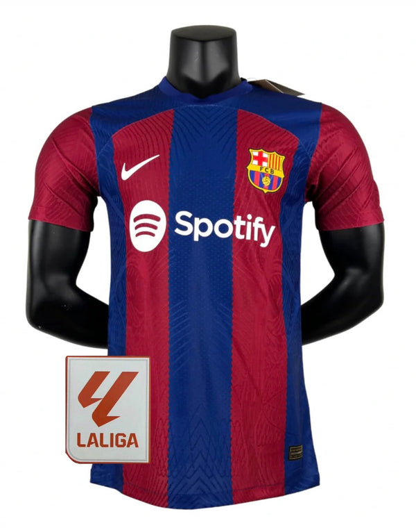 Jersey FC Barcelona Thuis 23/24 Speler Versie - Met LaLiga patch