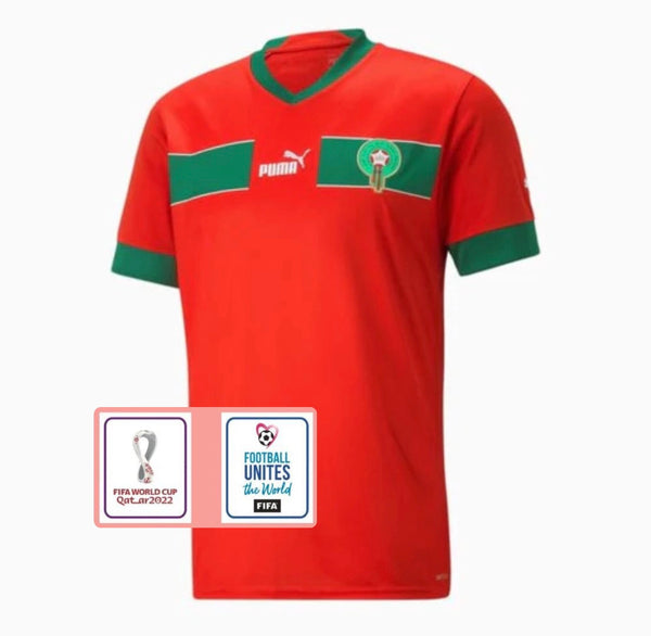 Jersey Morocco I 22/23 - Patch World Cup