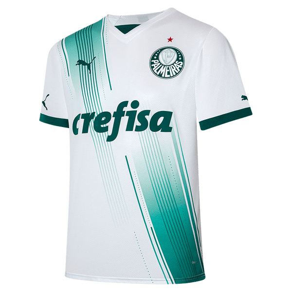 Jersey Palmeiras Uit 23/24 - Wit+Groen