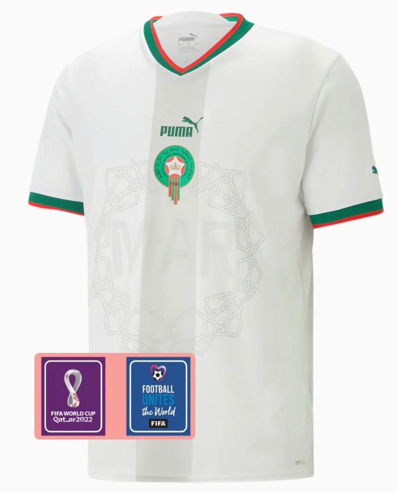 Jersey Morocco II 22/23 - Patch World Cup