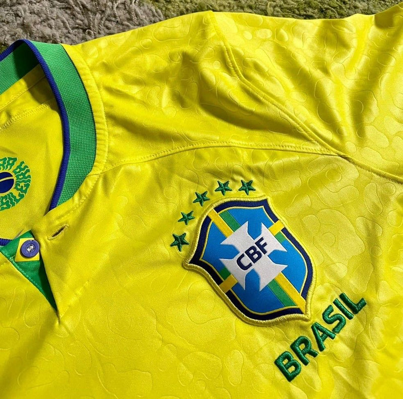 Jersey Brazil Yellow Fan 22/23