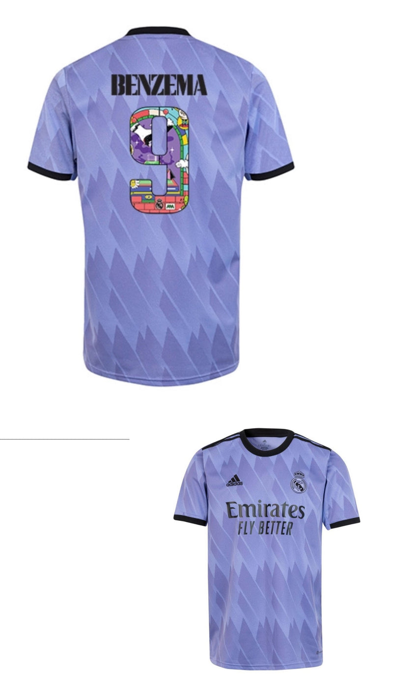 Benzema Real Madrid Away Jersey 22/23 - Limited Edition