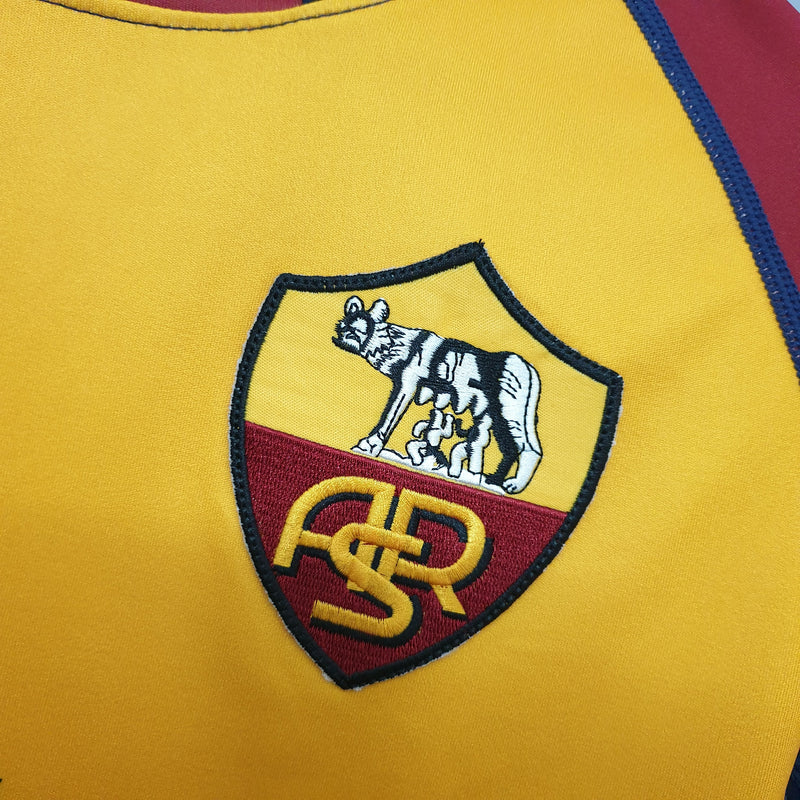 Jersey Retro Roma 2001-2002 Primera-uitrusting