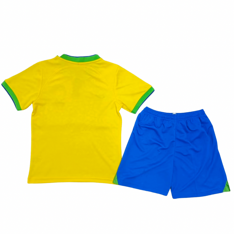 Trui en shorts voor kinderen Brazilië 22/23