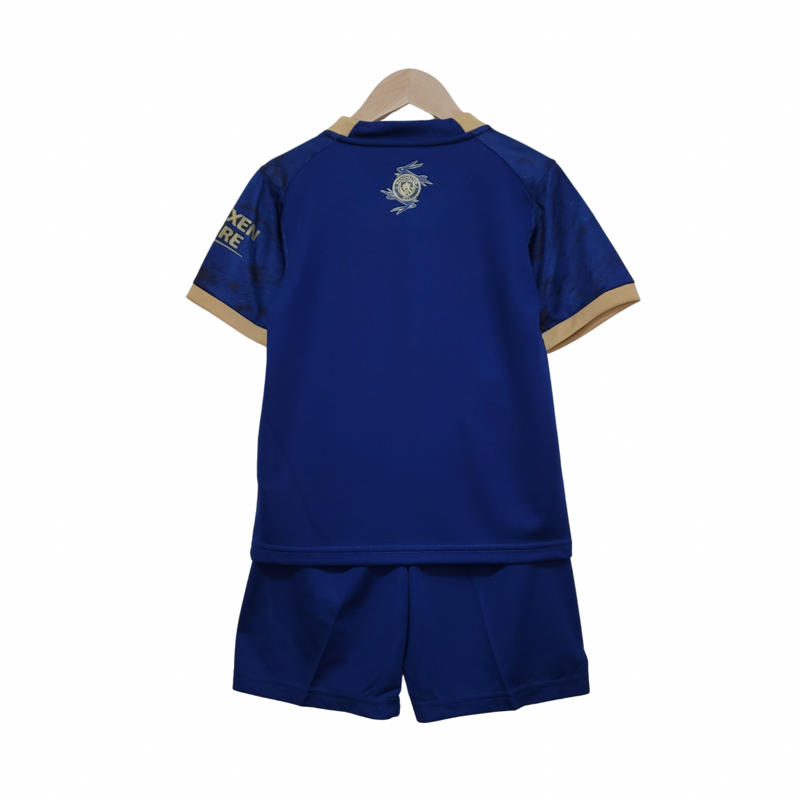 Kids Jersey and Shorts Manchester City 2023 - Blue