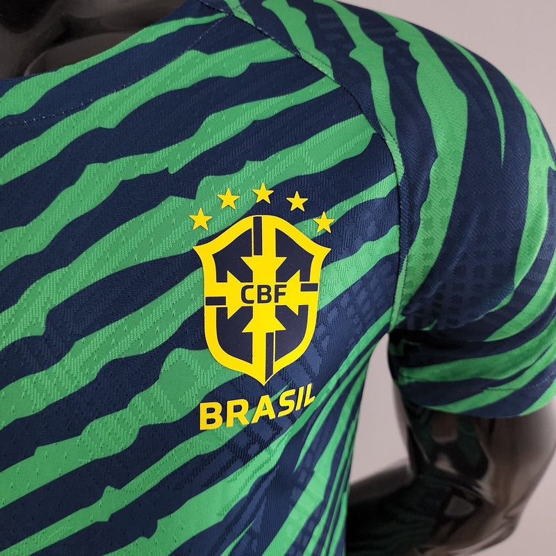 Jersey Pre Match Brazil Player Version 22/23