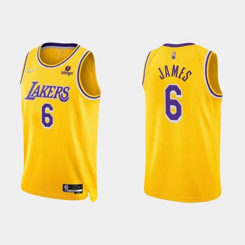 Jersey NBA 75th Anniversary DIAMOND EDITION Swingman - Lakers Amarillo 21/22 - James