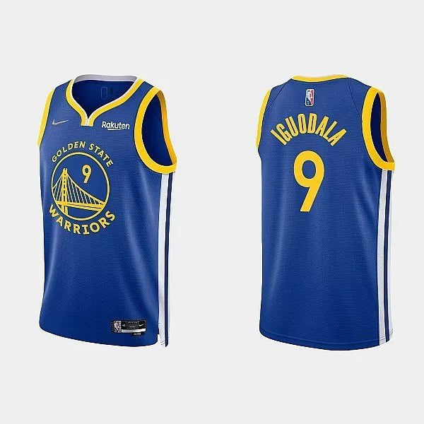 Jersey NBA 75th Swingman Tank - Golden State Warriors City Editie 21/22 Iguobala #9