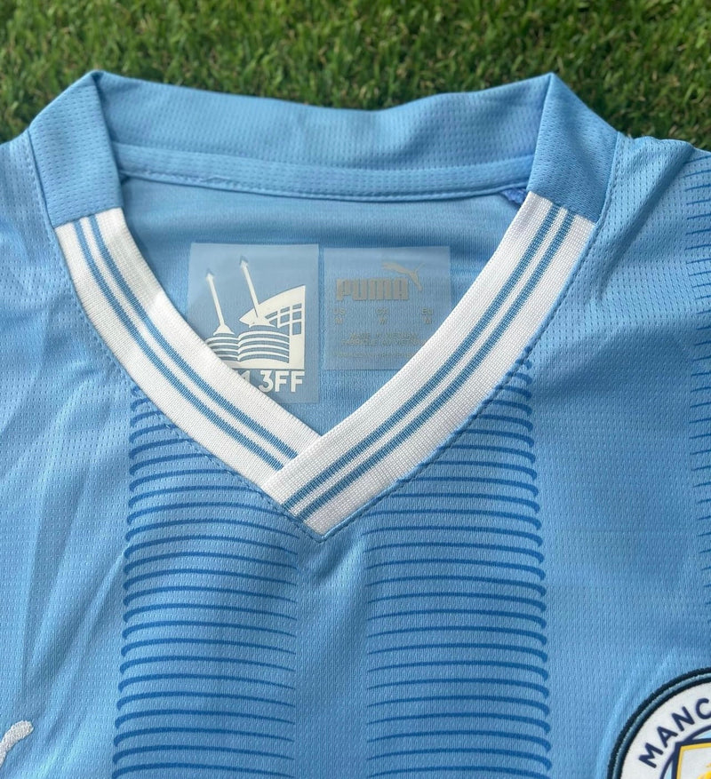 Jersey Manchester City Thuis 23/24 - Met Patch UCL