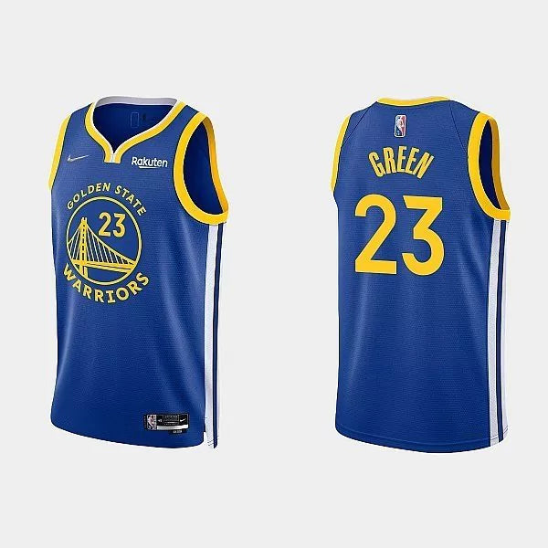 Jersey NBA 75th Swingman - Golden State Warriors City Edition 21/22 Groen #23